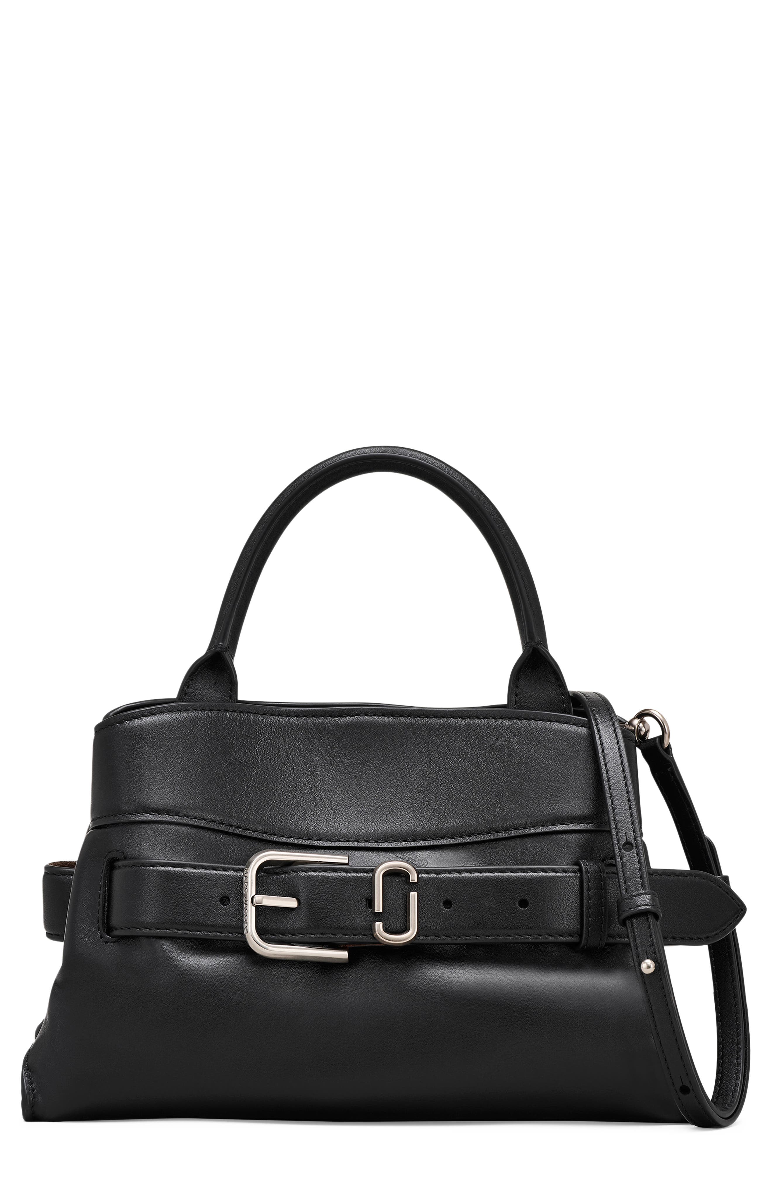 Marc Jacobs The Dakota Small Satchel, Main, color, Black