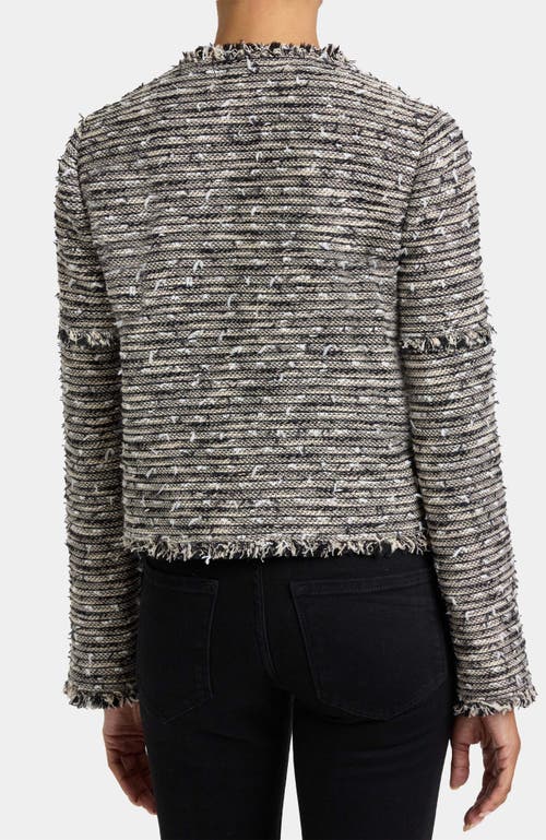 Santorelli Regina Relaxed Fit Jacket In Gray