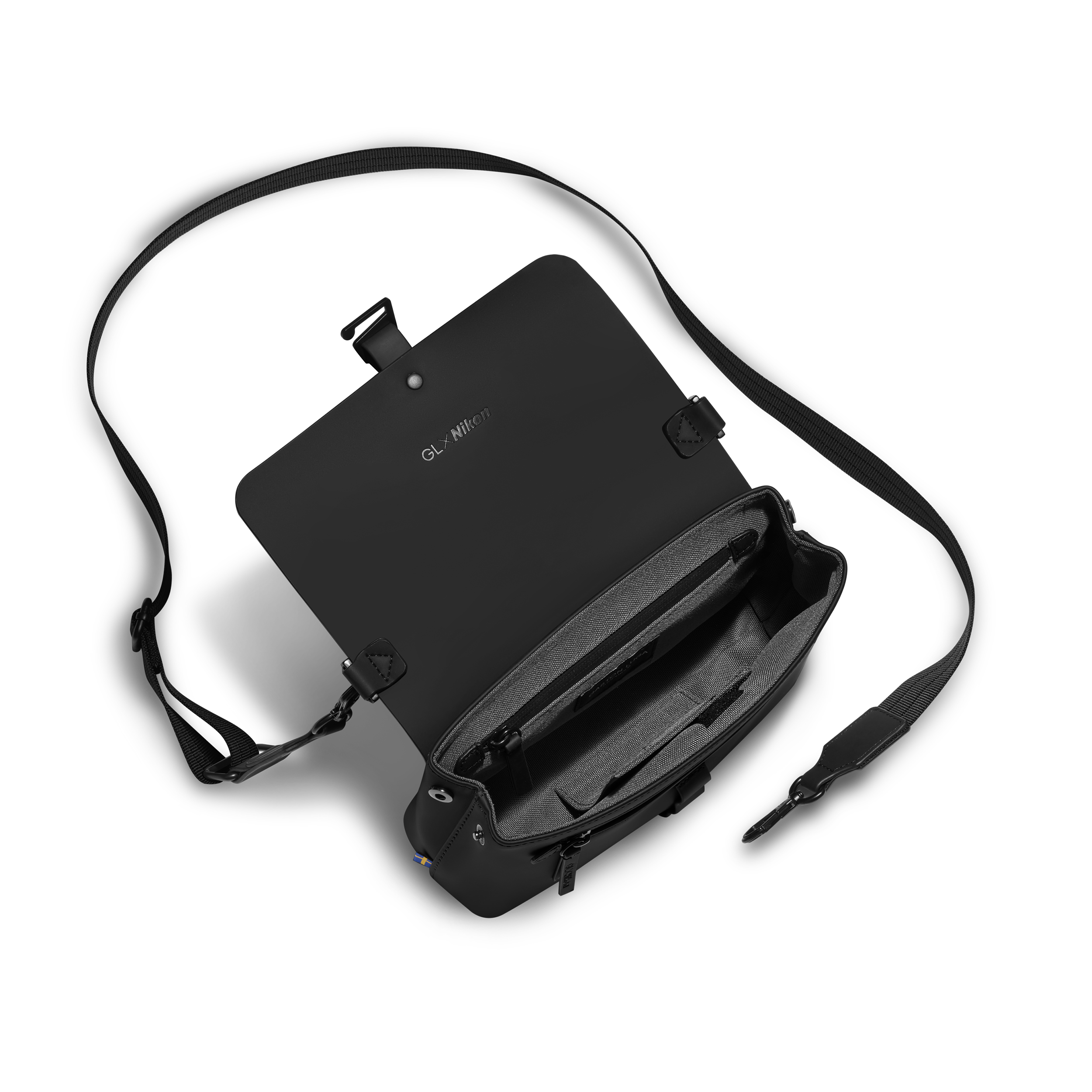 Gaston Luga GL X Nikon Crossbody, Alternate, color, Black