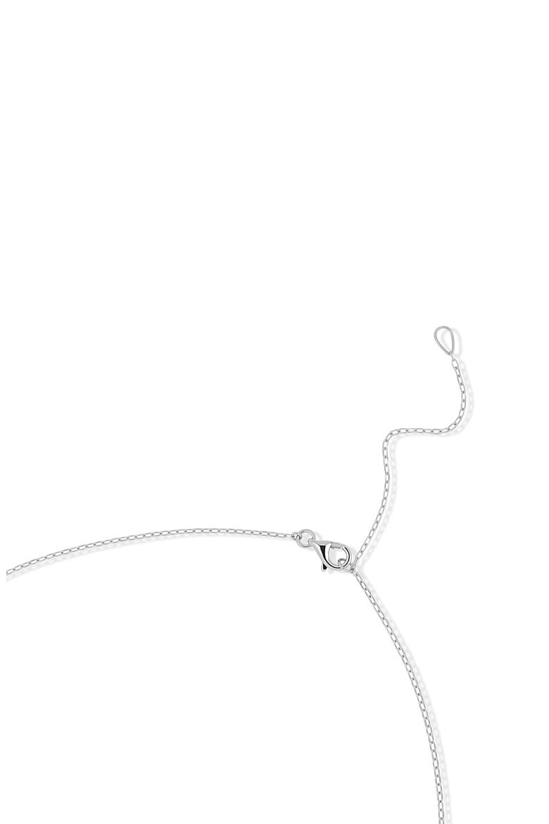 18K Gold Icon Diamond Heart Pendant Necklace (Online Trunk Show), Alternate, color, 18K WHITE GOLD/ DIAMOND