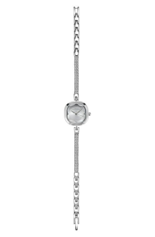 Ettika Petite Square Bracelet Watch, 22mm X 22mm In Metallic
