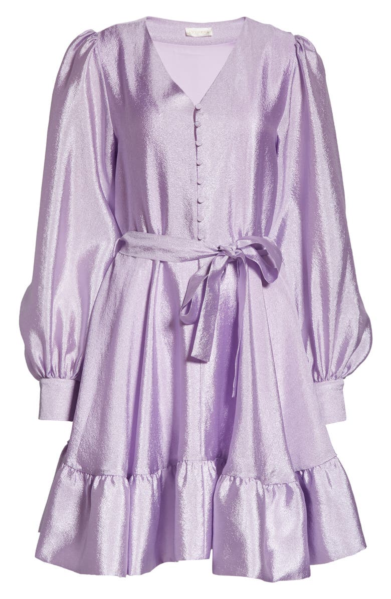 Stine Goya Farrow Long Sleeve Minidress, Alternate, color,