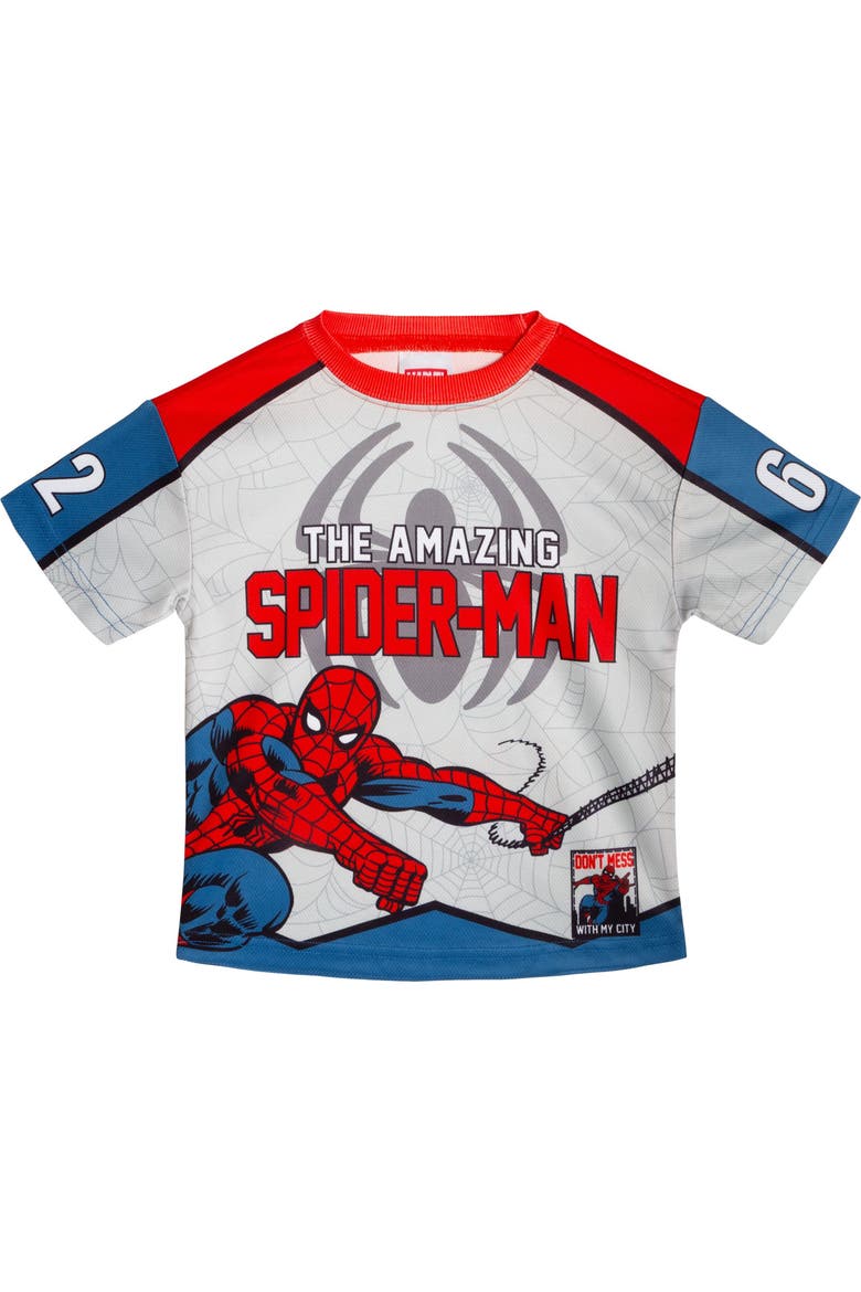 Spider-Man 2-Piece T-Shirt and Joggers Set, Alternate, color, Spider Man Red Blue