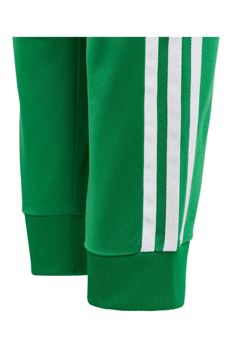 Kids' Superstar Recycled Polyester Track Pants, Alternate, color, GREEN