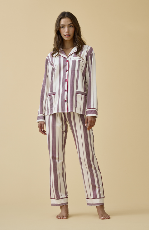 Luxe Stretch Cotton Pajama Set