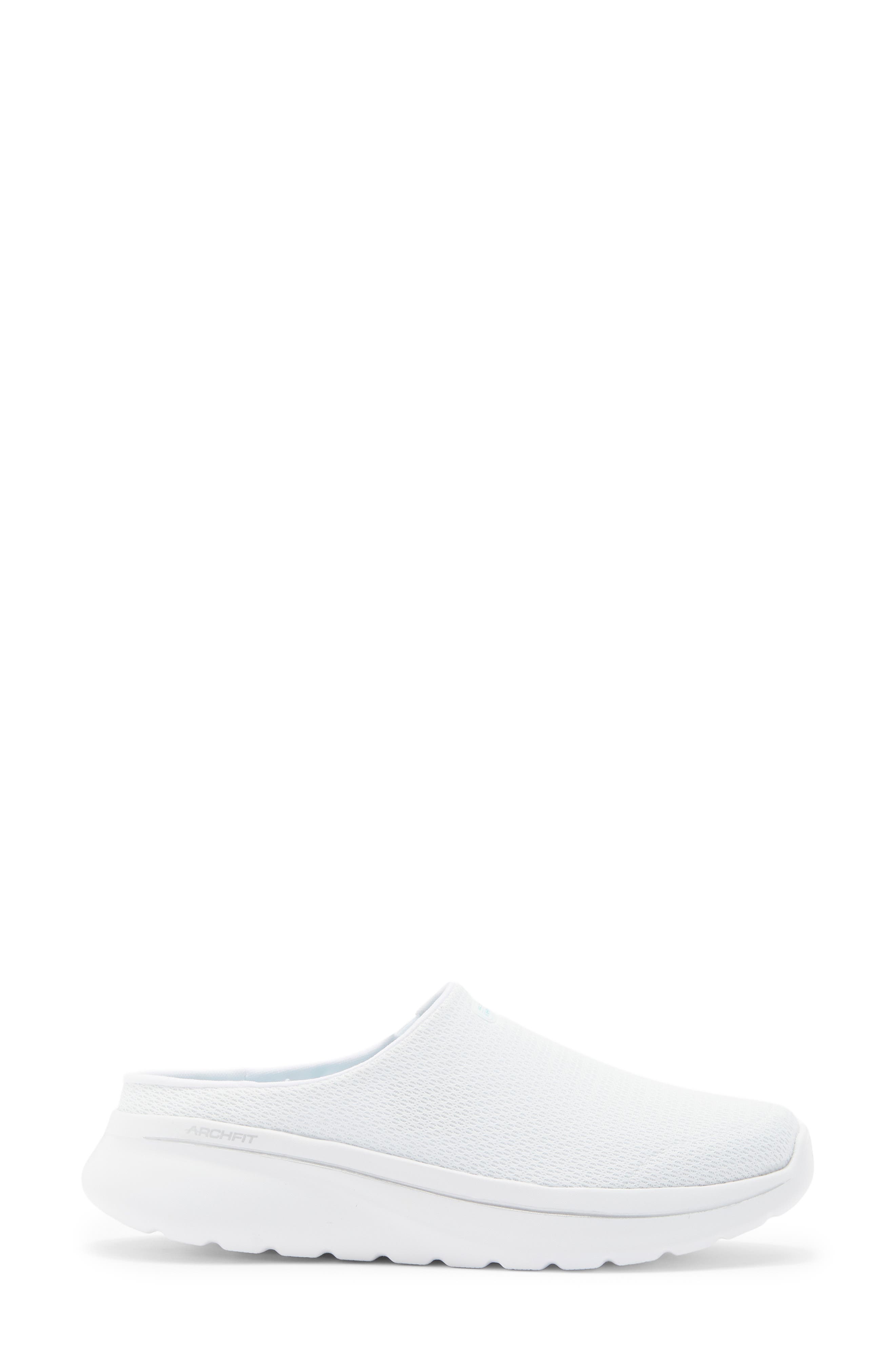SKECHERS Relaxed Fit Go Walk Arch Fit Slip-On Sneaker, Alternate, color, White
