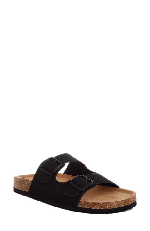 Gloriosa Double Strap Slide Sandal (Women)