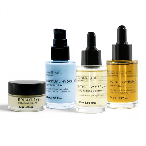 Love and Light Botanicals Deluxe hydration skincare kit in None at Nordstrom