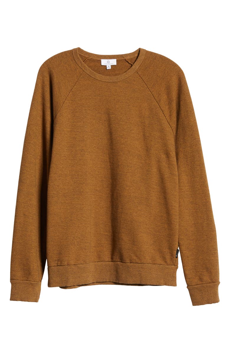 AG Elba Men's Crewneck Sweatshirt, Alternate, color, Roasted Seed