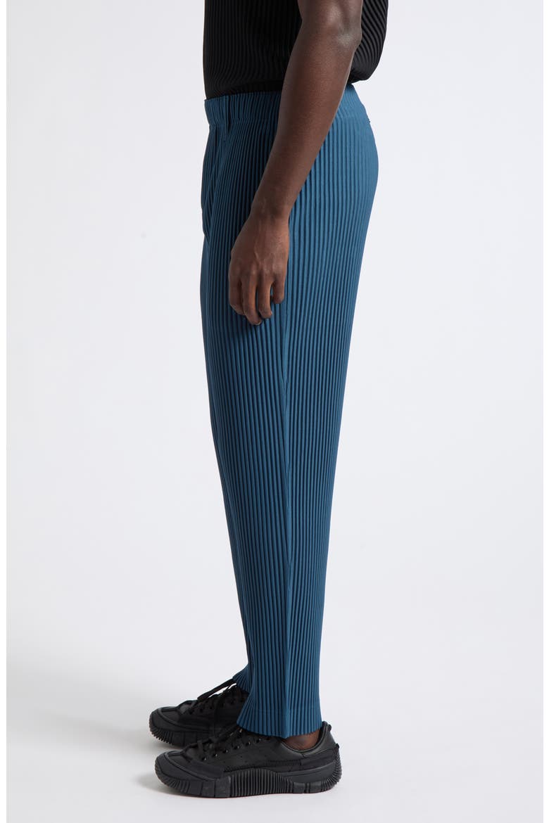 Tailored Pleats 1 Straight Leg Pants, Alternate, color, SHADOW BLUE