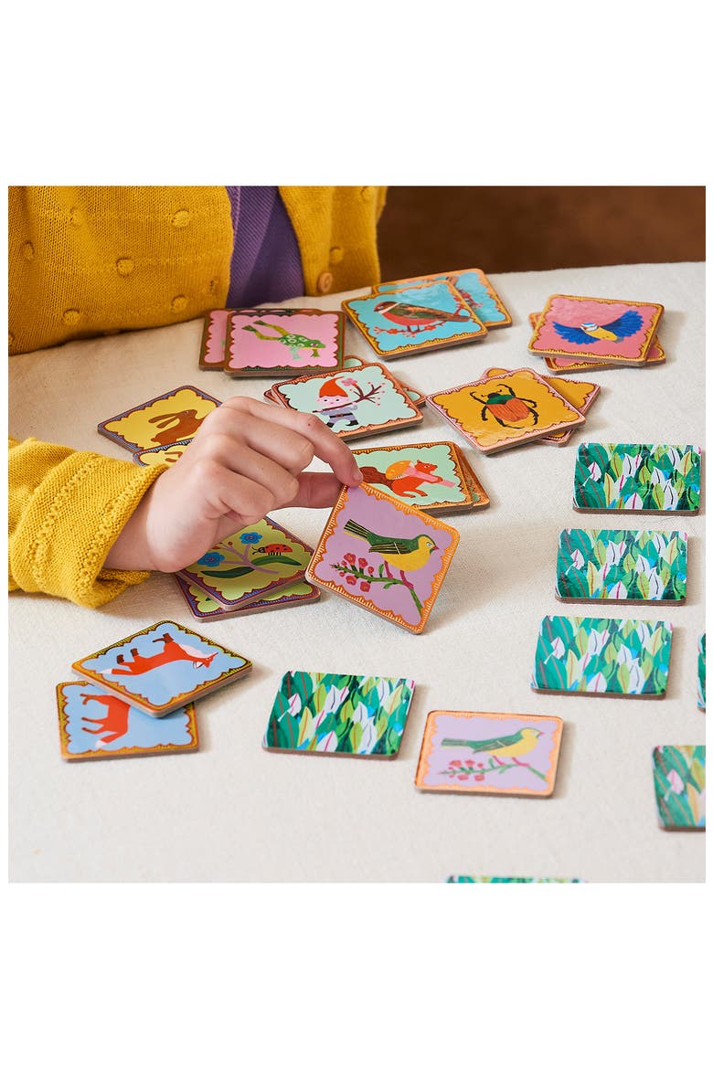 Woodland Shiny Memory Card Game, Alternate, color, MULTI