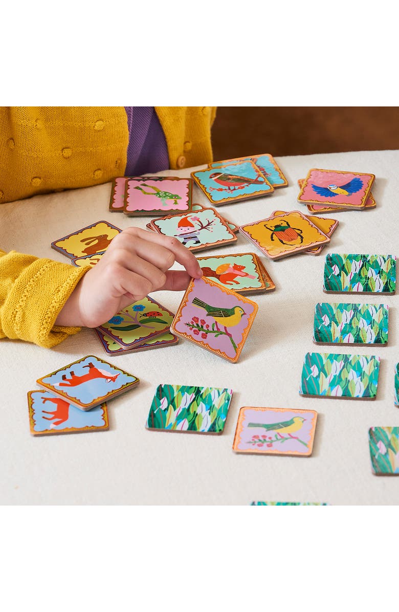 eeBoo Woodland Shiny Memory Card Game, Alternate, color, Multi