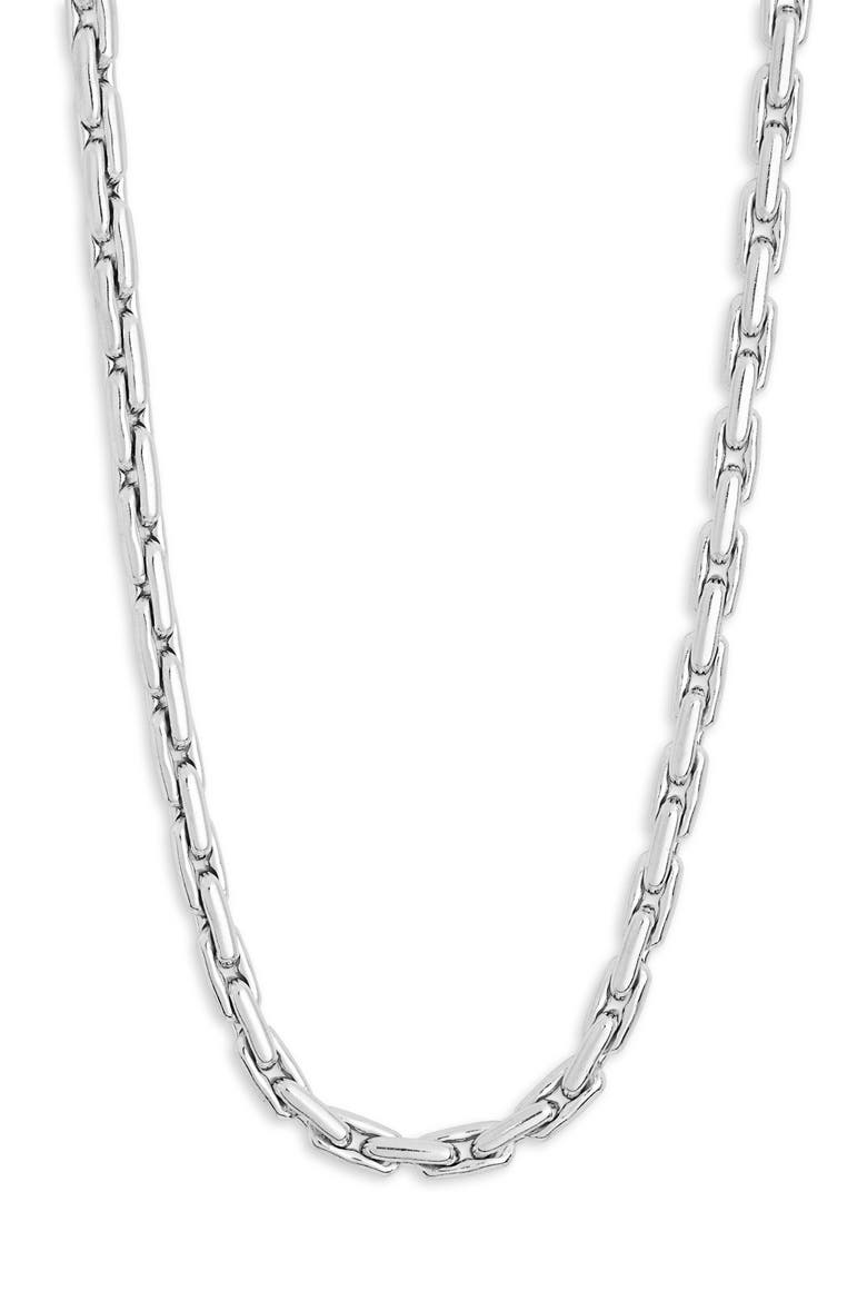 Men's Simple Chain Necklace, Alternate, color, STAINLESS
