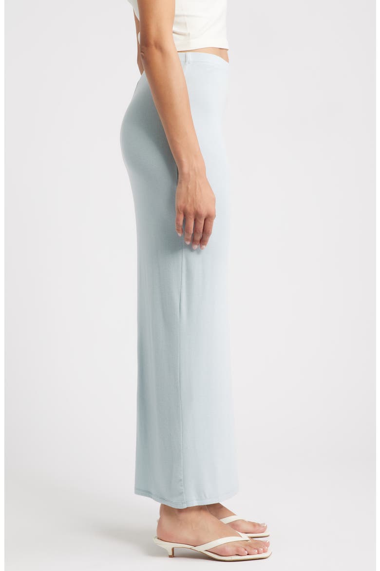 Eloise Back Slit Maxi Skirt, Alternate, color, LIGHT BLUE