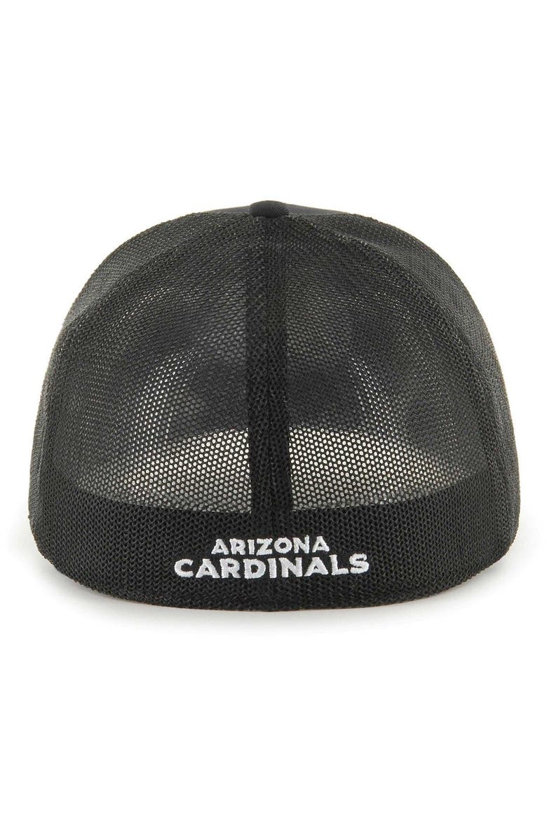 '47 Men's '47 Black Arizona Cardinals Unveil Flex Hat, Alternate, color, 