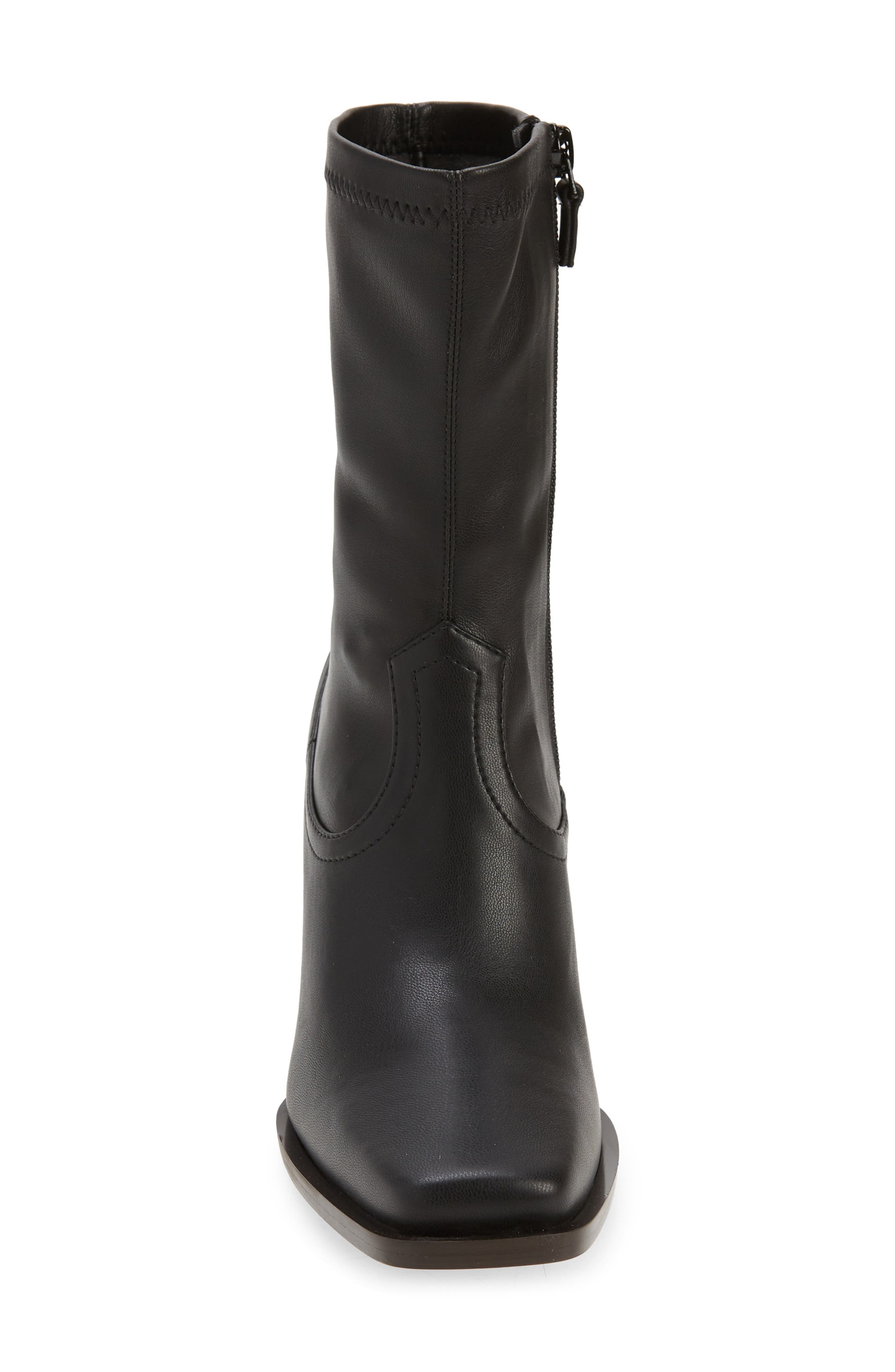 Stella McCartney Stretch Cowboy Bootie, Alternate, color, 