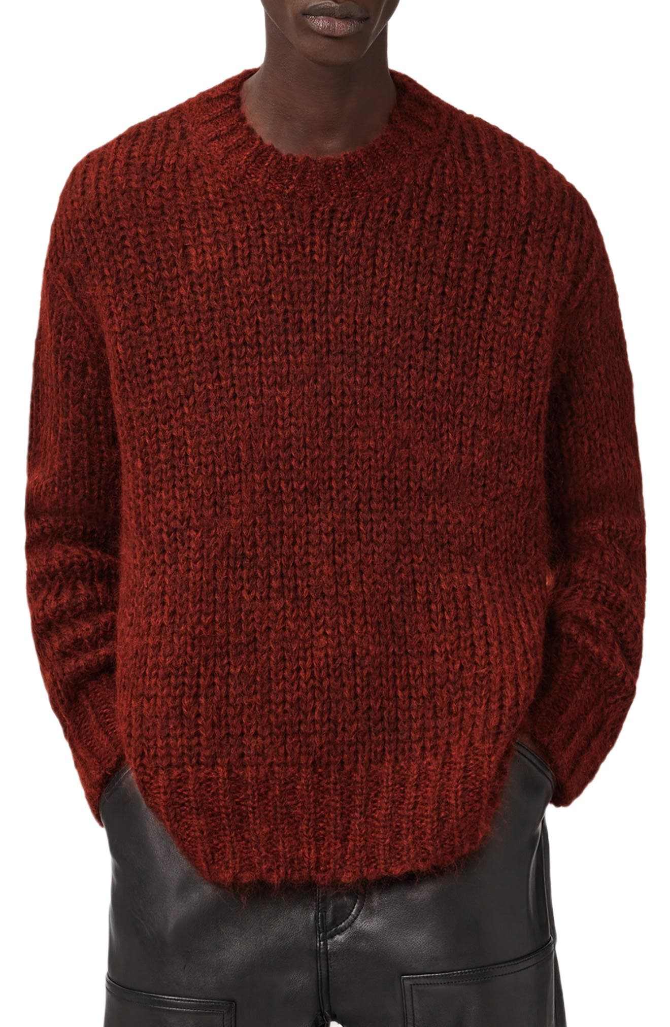 selected RUST RED