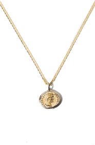 Child of Wild Caeser Coin Pendant Necklace