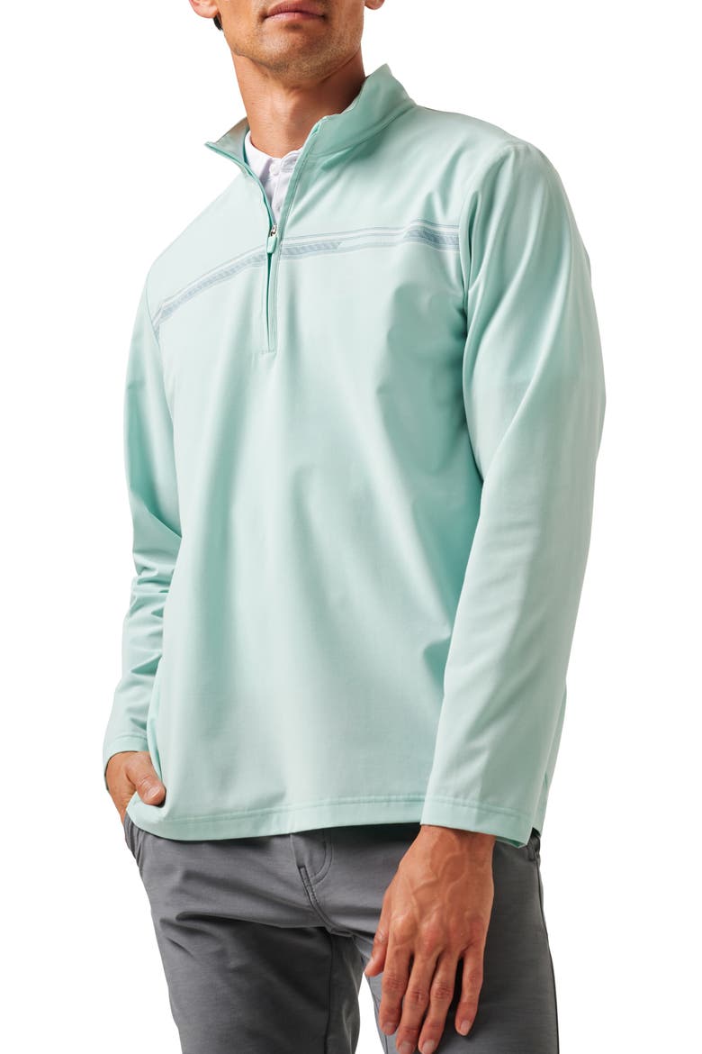 On the Map Quarter Zip Pullover, Main, color, EGGSHELL BLUE