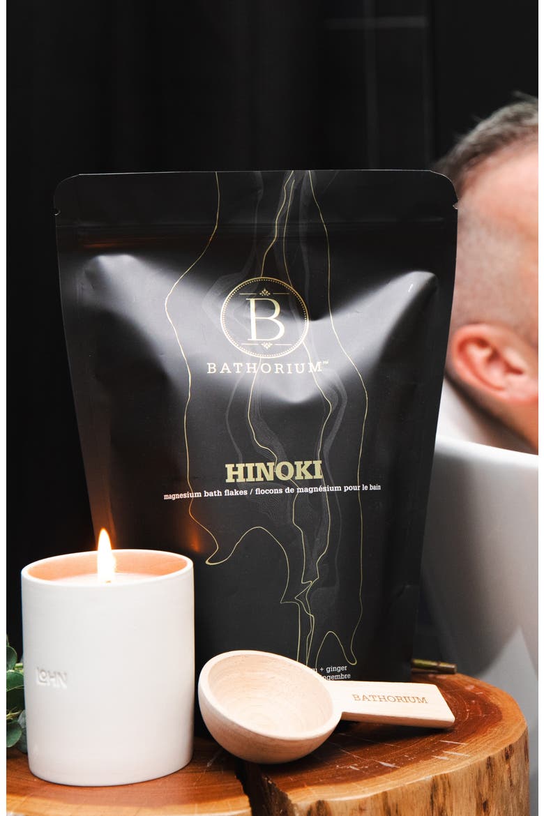Hinoki Magnesium Bath Flakes, Alternate, color, NO COLOR