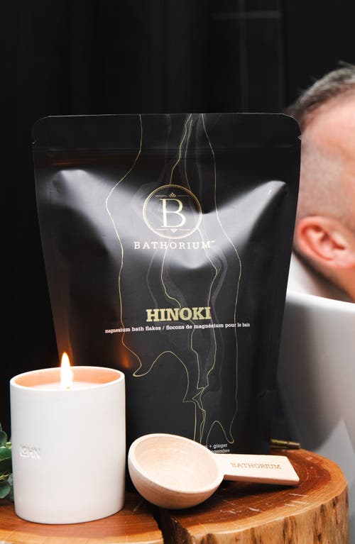 Bathorium Hinoki Magnesium Bath Flakes In No Color