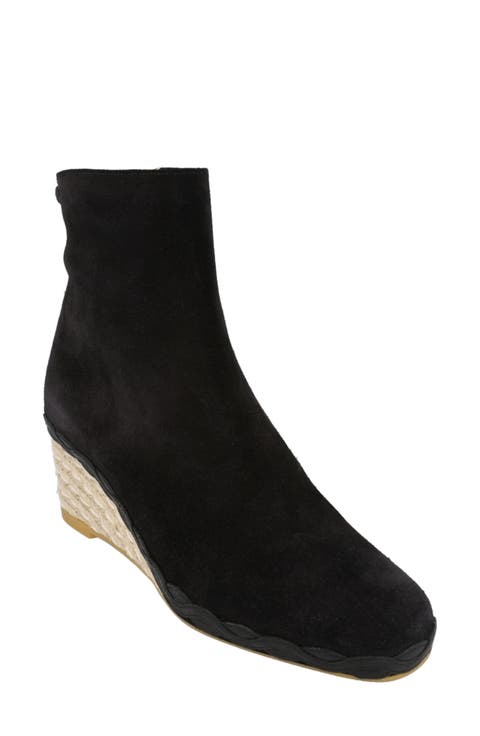 Canaria Suede Espadrille Wedge Boot (Women)
