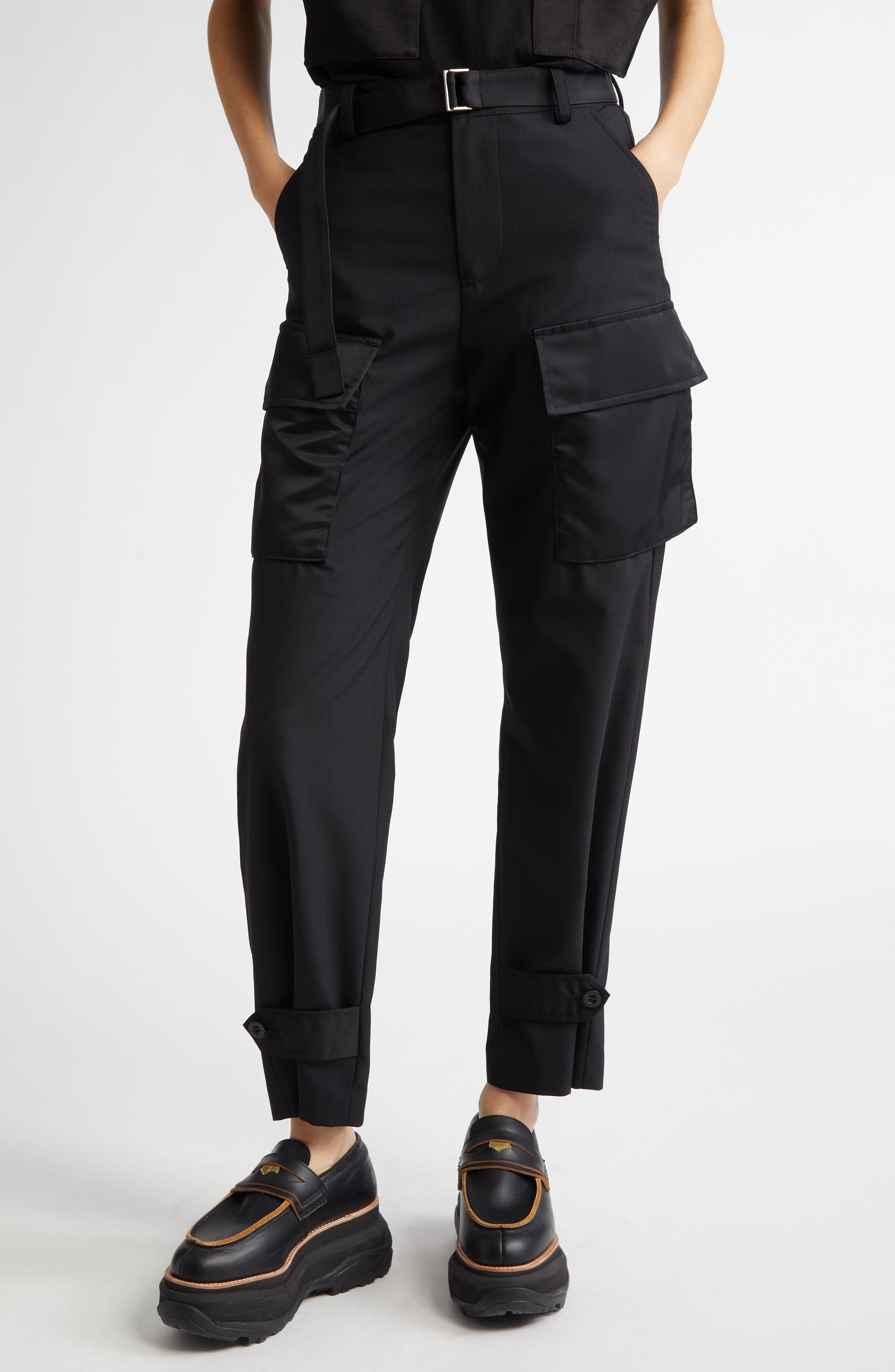 sacai 24SS Suiting Cargo Pants