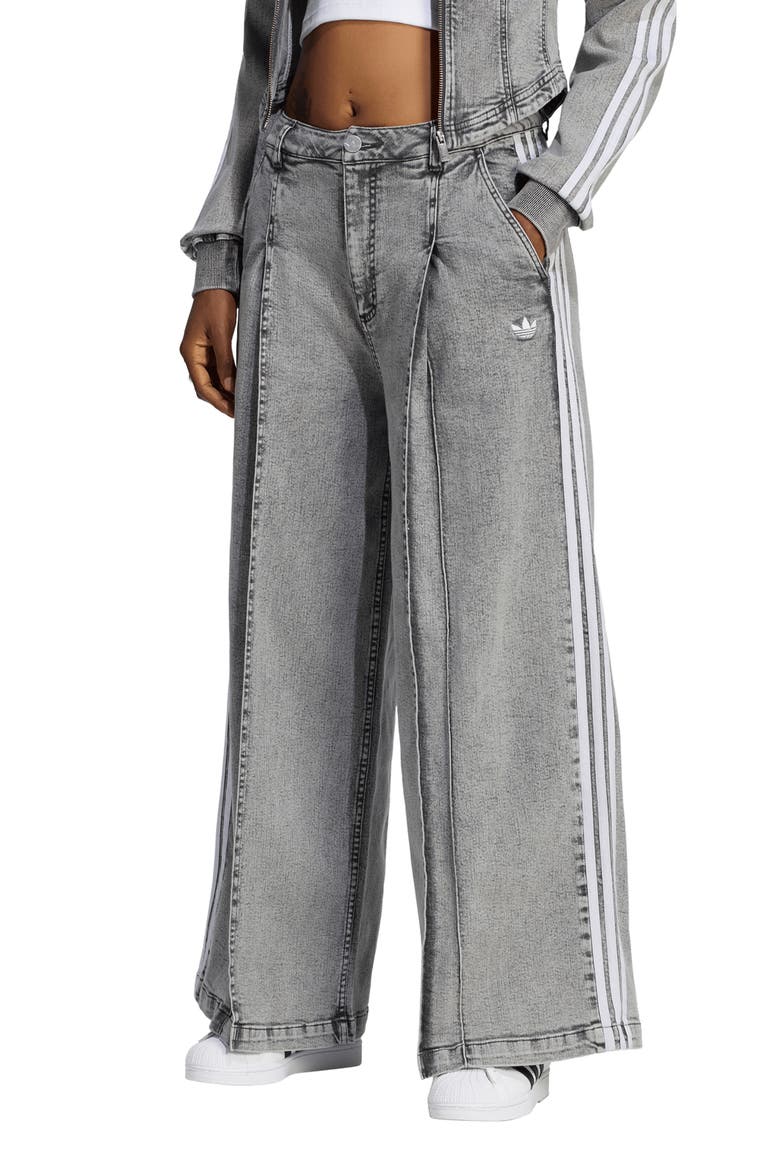 Superstar Corset Track Jacket, Main, color, GREYWASH