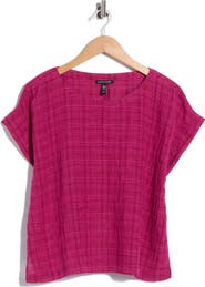 Eileen Fisher Ballet Neck Square Top