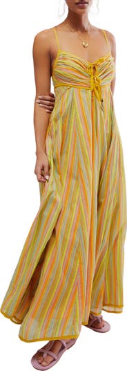 Free People Dream Weaver Cotton Maxi Sundress Nordstrom