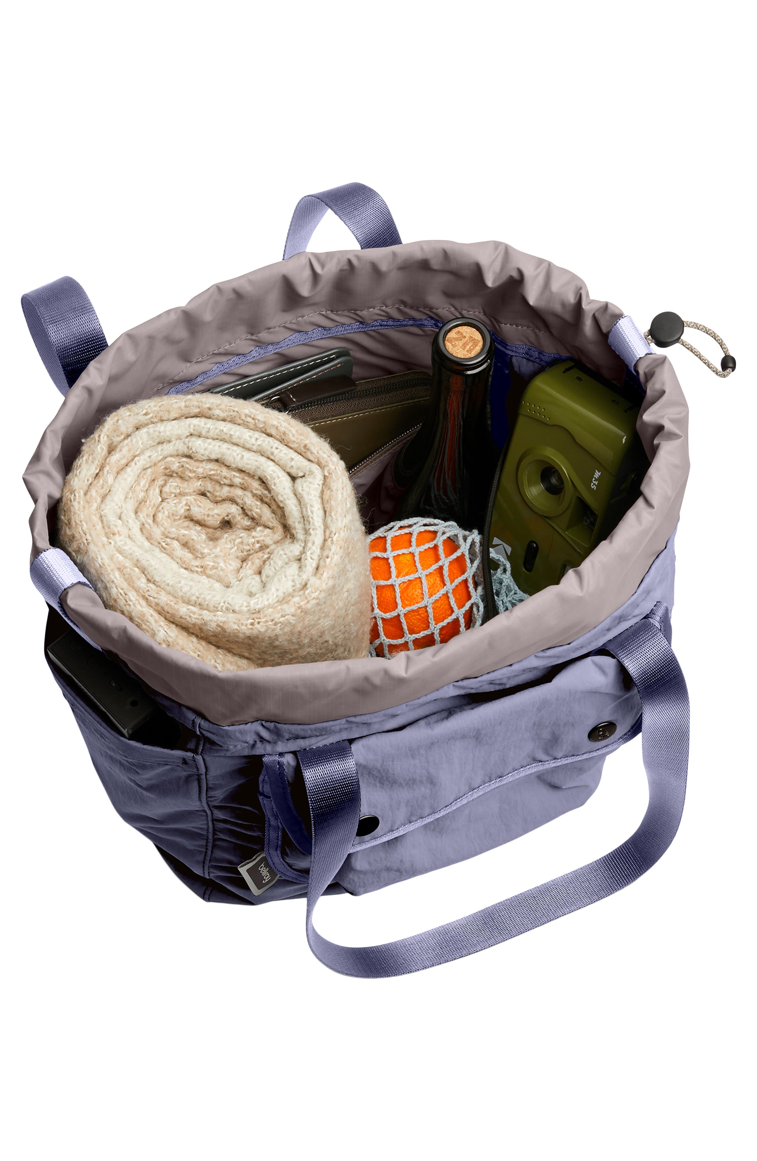 Cinch Tote Bag, Alternate, color, LILAC HAZE