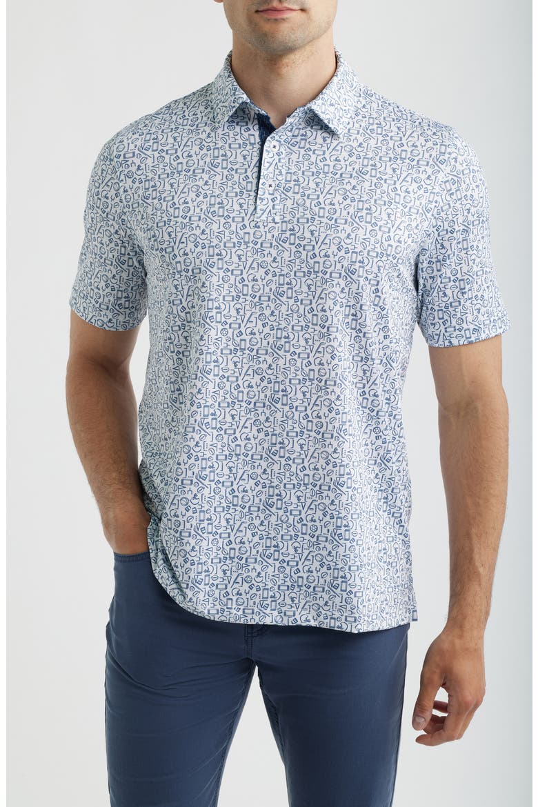 XC+™ Performance Game Day Polo, Main, color, NAVY