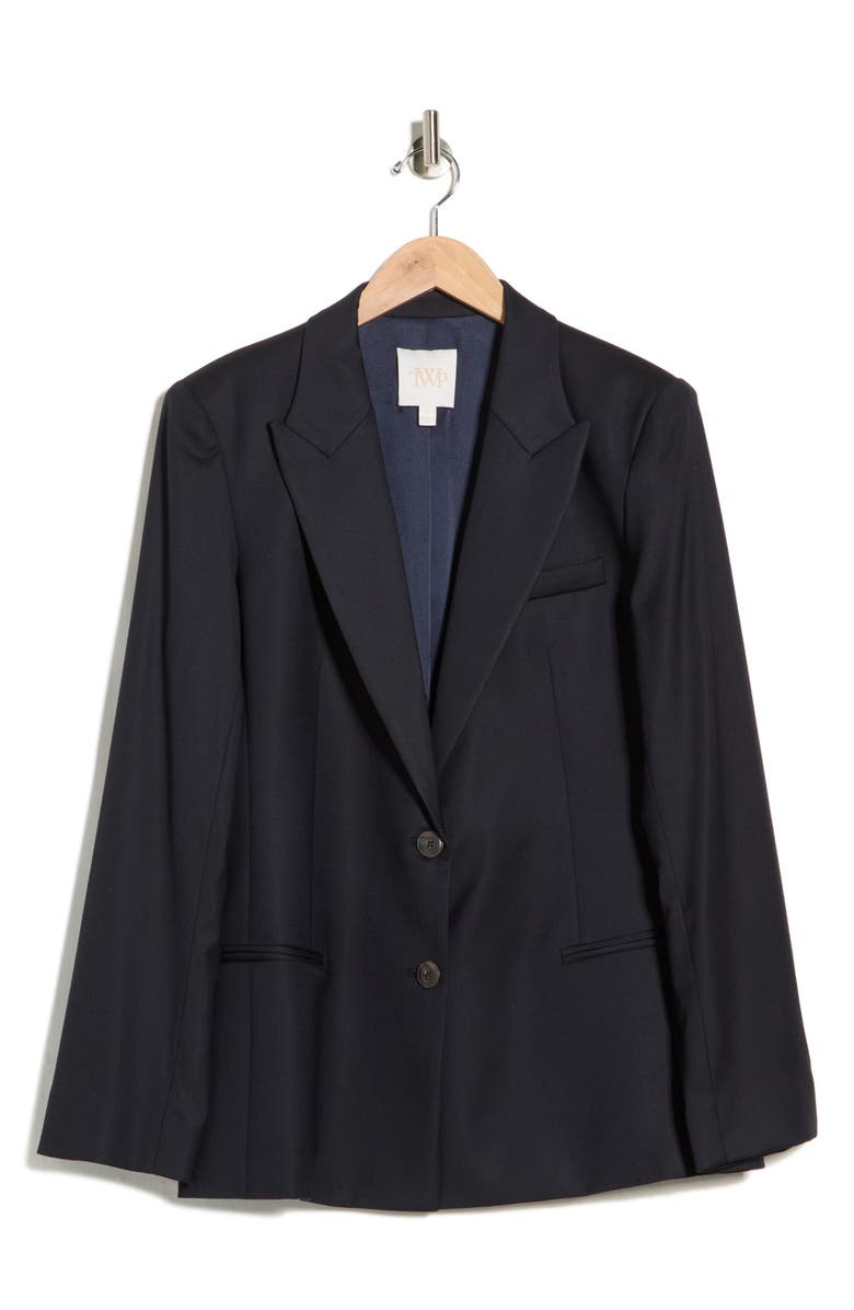 TWP The Husband Two-Button Blazer The Husband Two-Button Blazer, Main, color, Midnight
