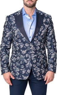 Maceoo Peak Premier Blue Sport Coat