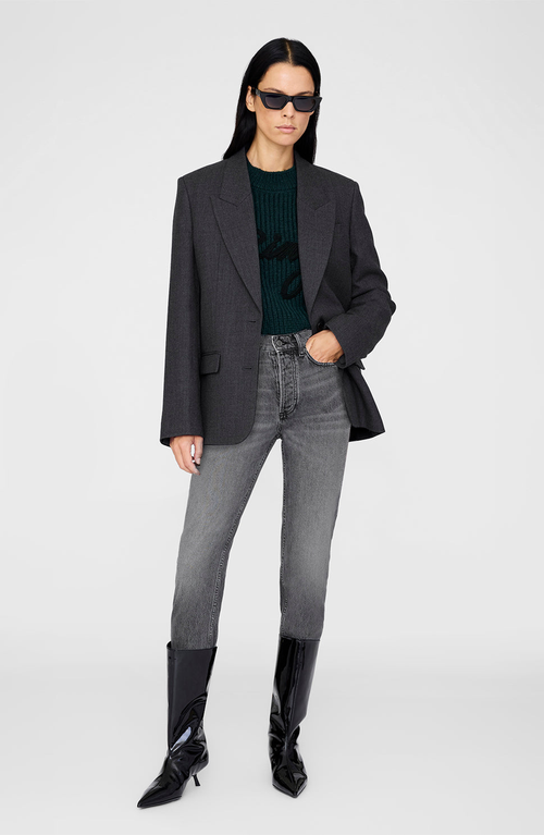 Anine Bing Kendrick Sweater In Green