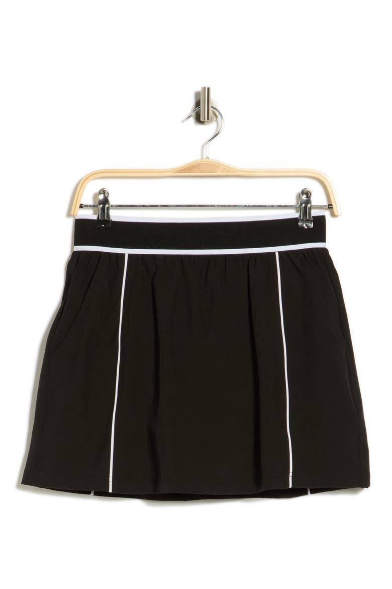 Lightstreme Fury Skort, Alternate, color, BLACK/ WHITE