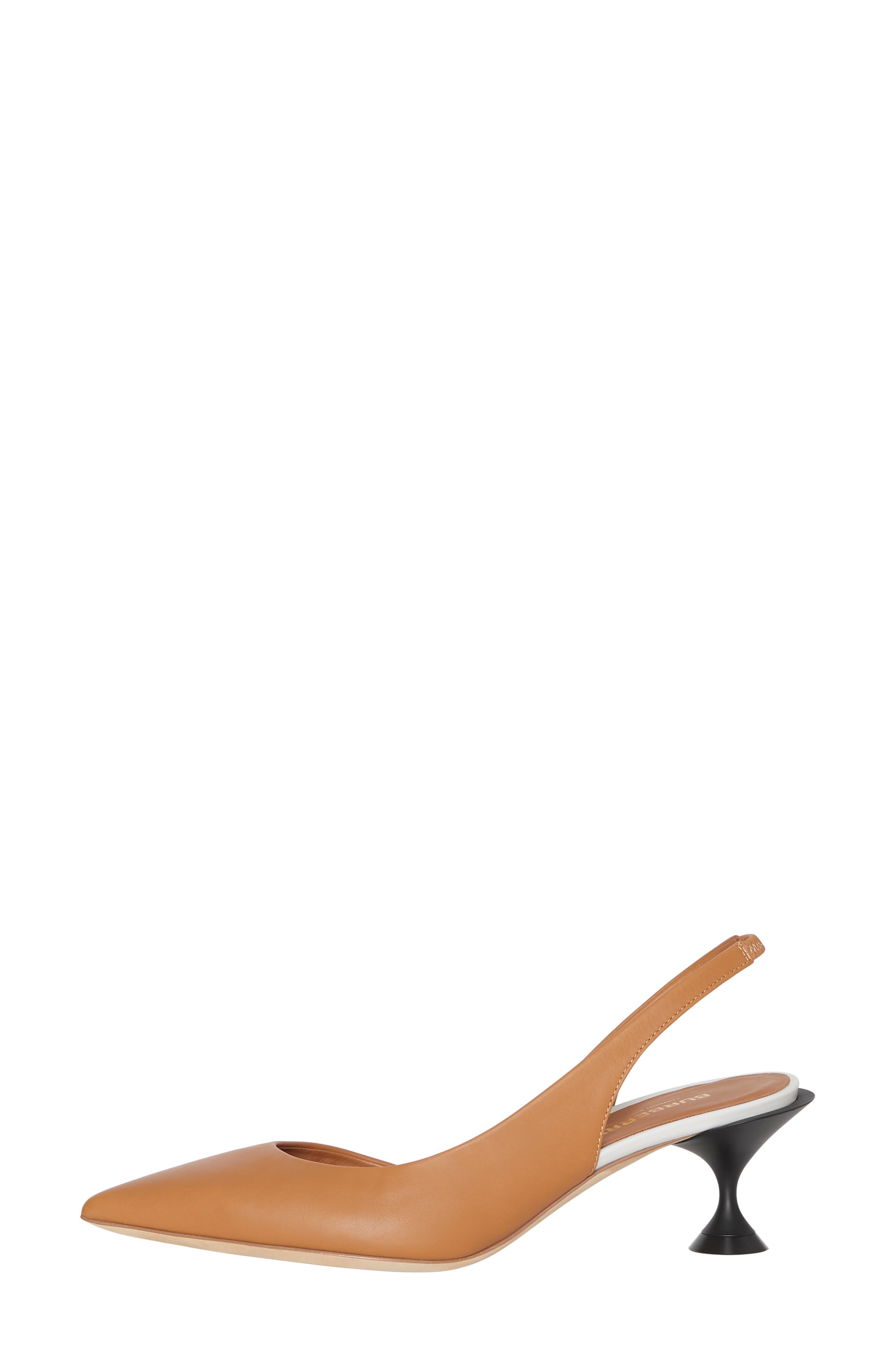 Burberry Leticia Check Slingback Pump, Alternate, color, 