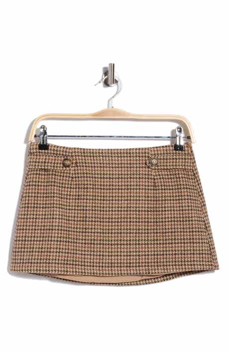 Meralyn Plaid Miniskirt