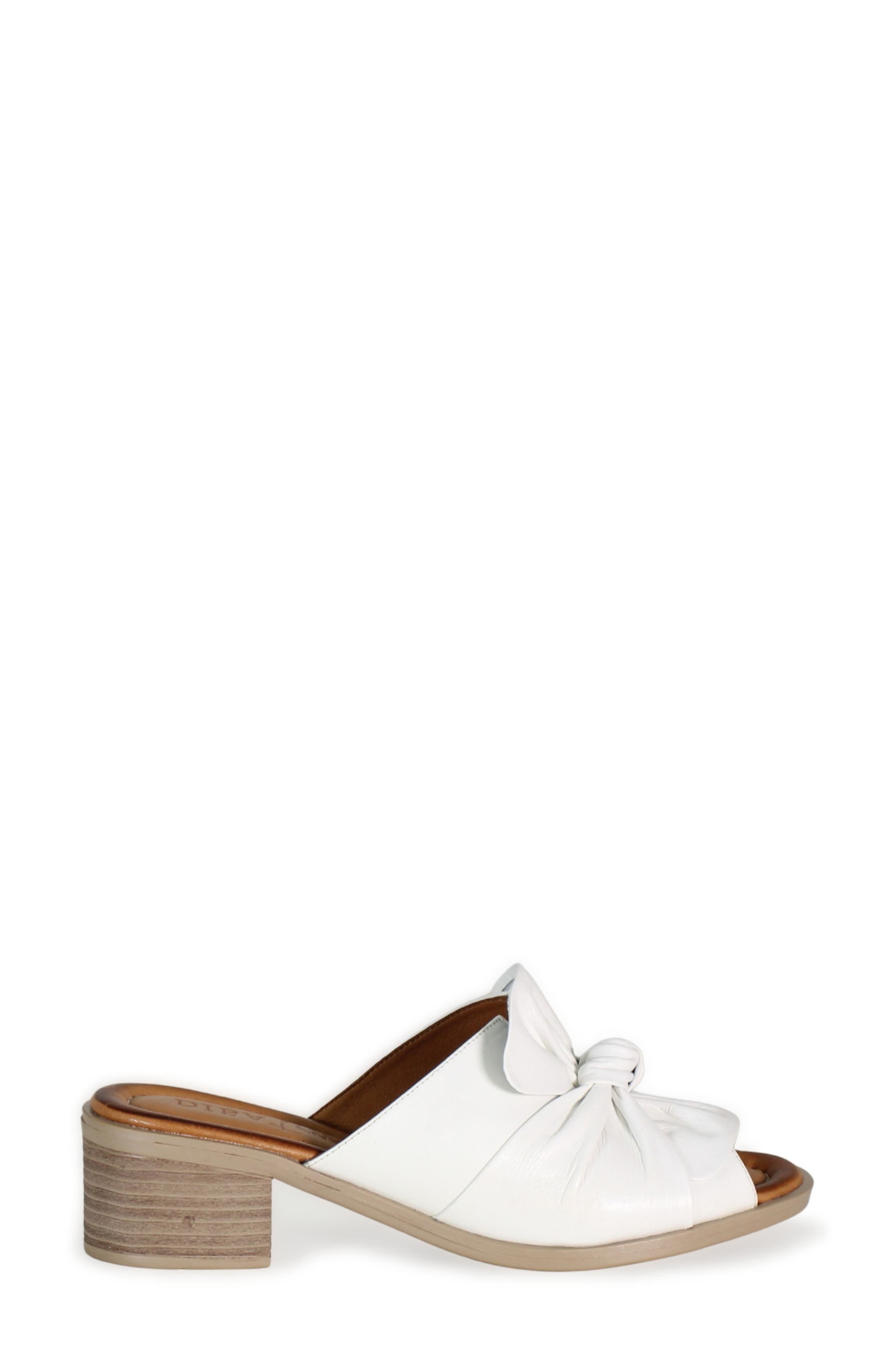 Diba True Know How Block Heel Sandal, Alternate, color, White