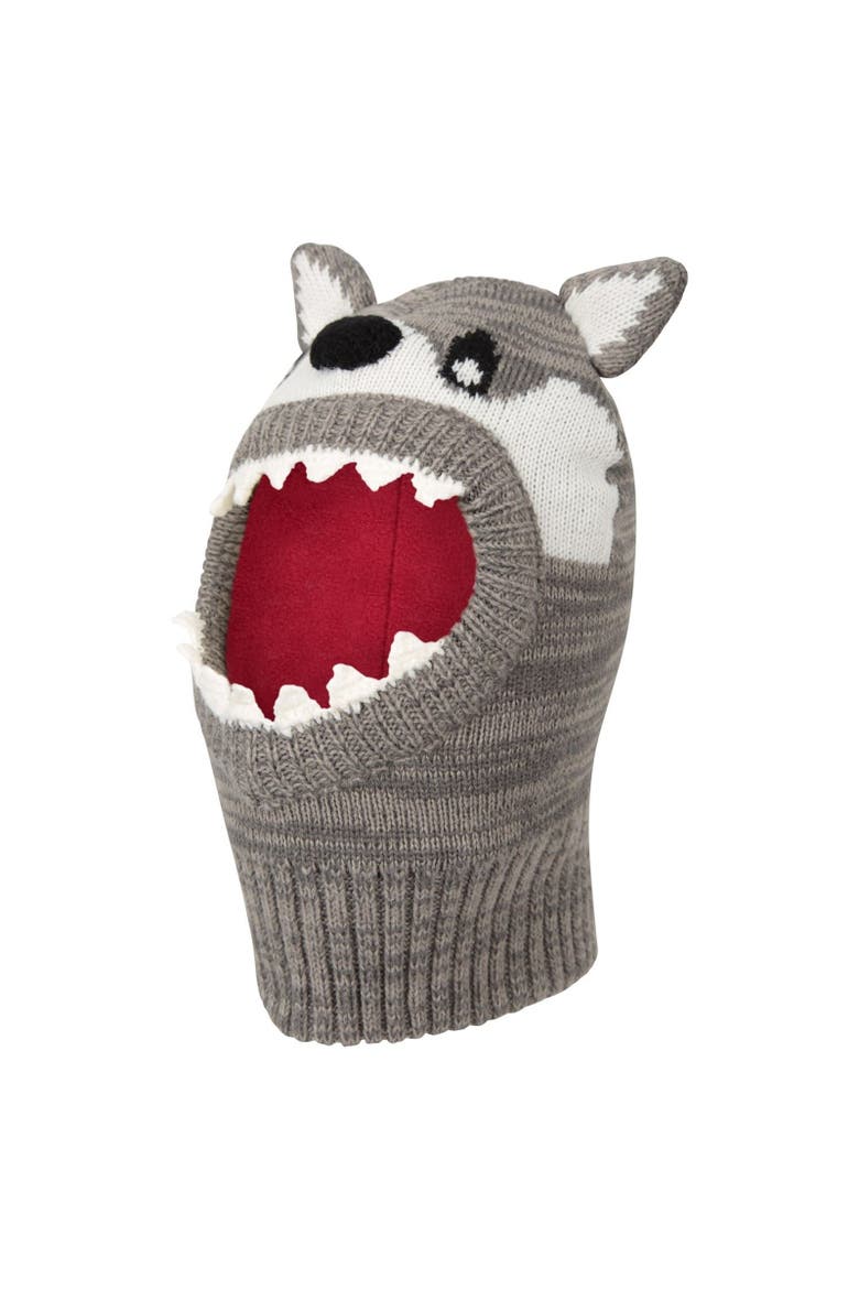Childrens/Kids Fleece Lined Balaclava, Alternate, color, Gray