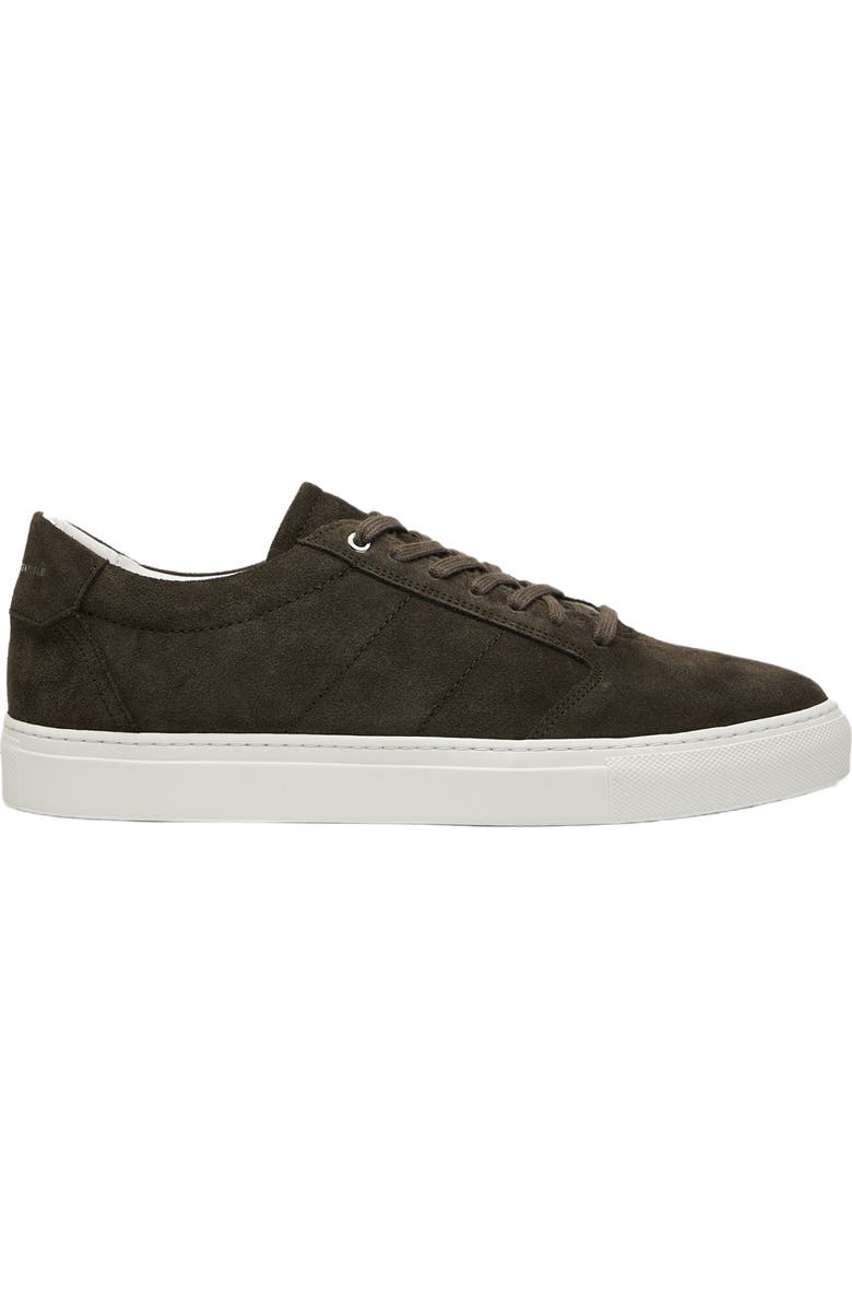 Want Les Essentiels Lennon 2.0 Suede Leather Low Sneaker, Main, color, Dark Brown