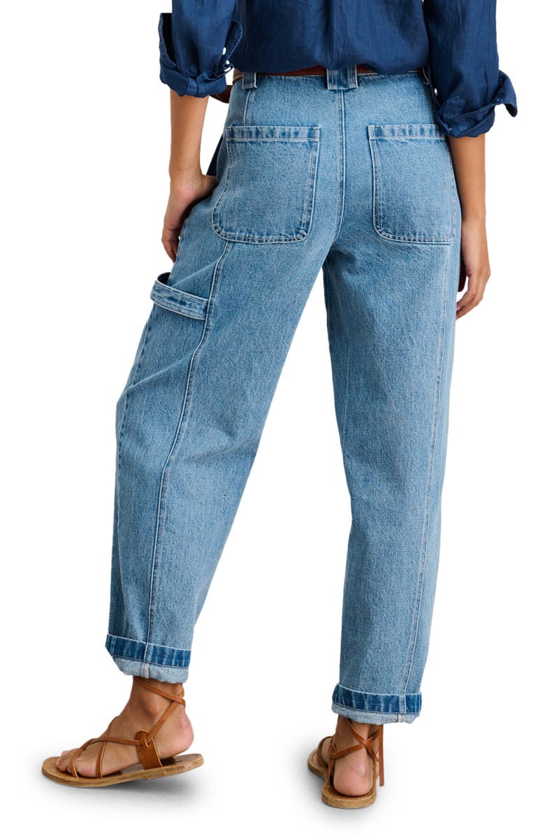 Alex Mill Phoebe Straight Leg Cargo Jeans, Alternate, color,