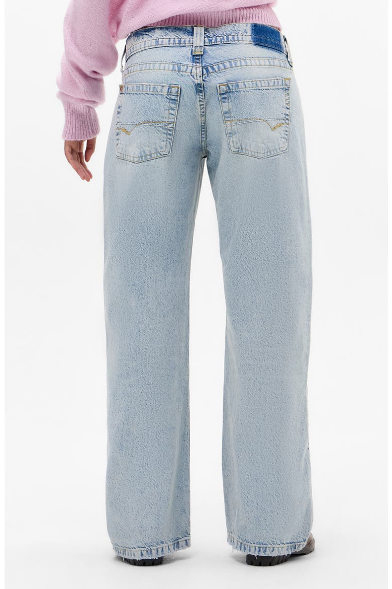 Kayla Aruba Wide Leg Jeans, Alternate, color, BLEACH