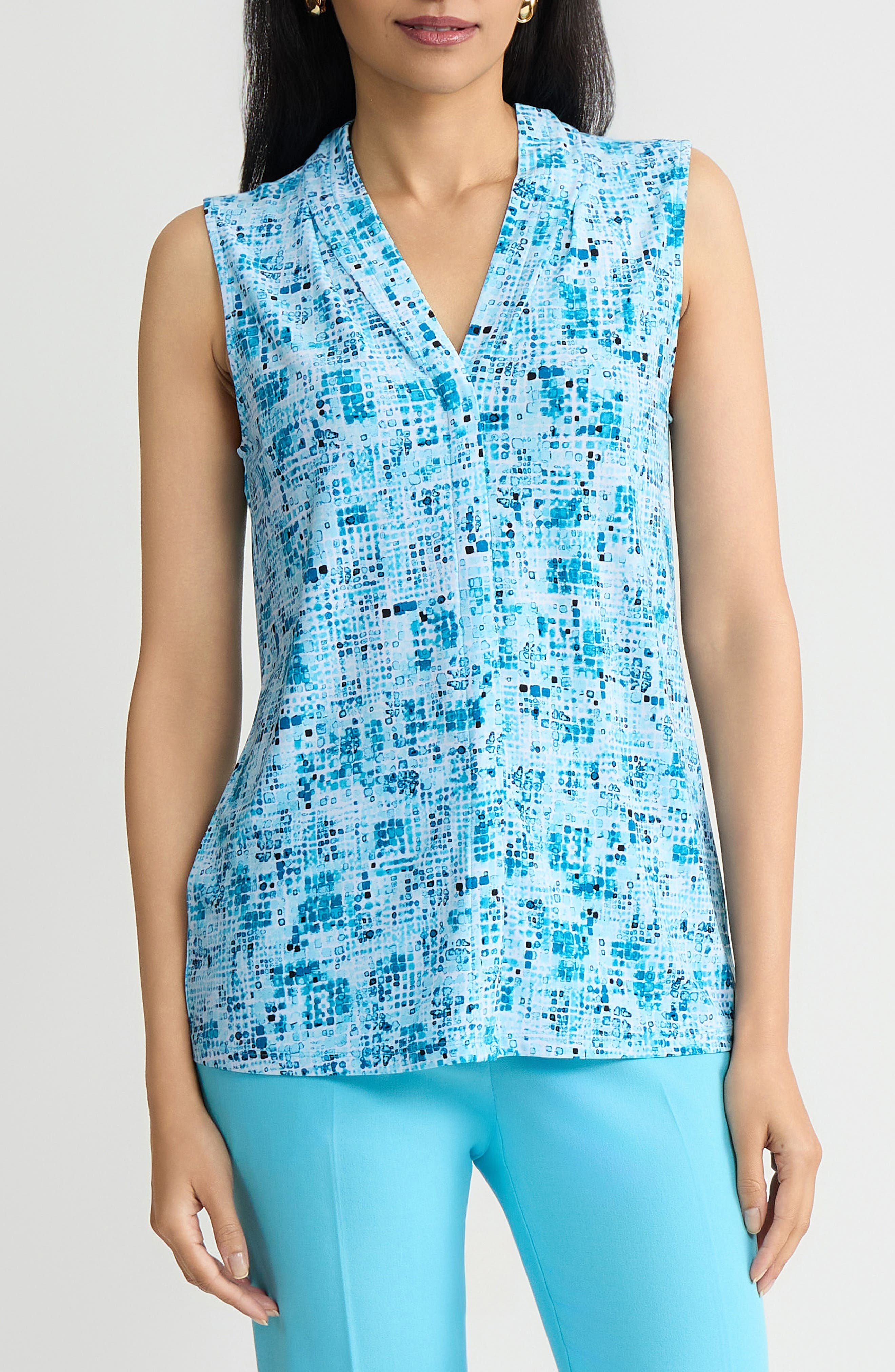 Pleat Front Shell