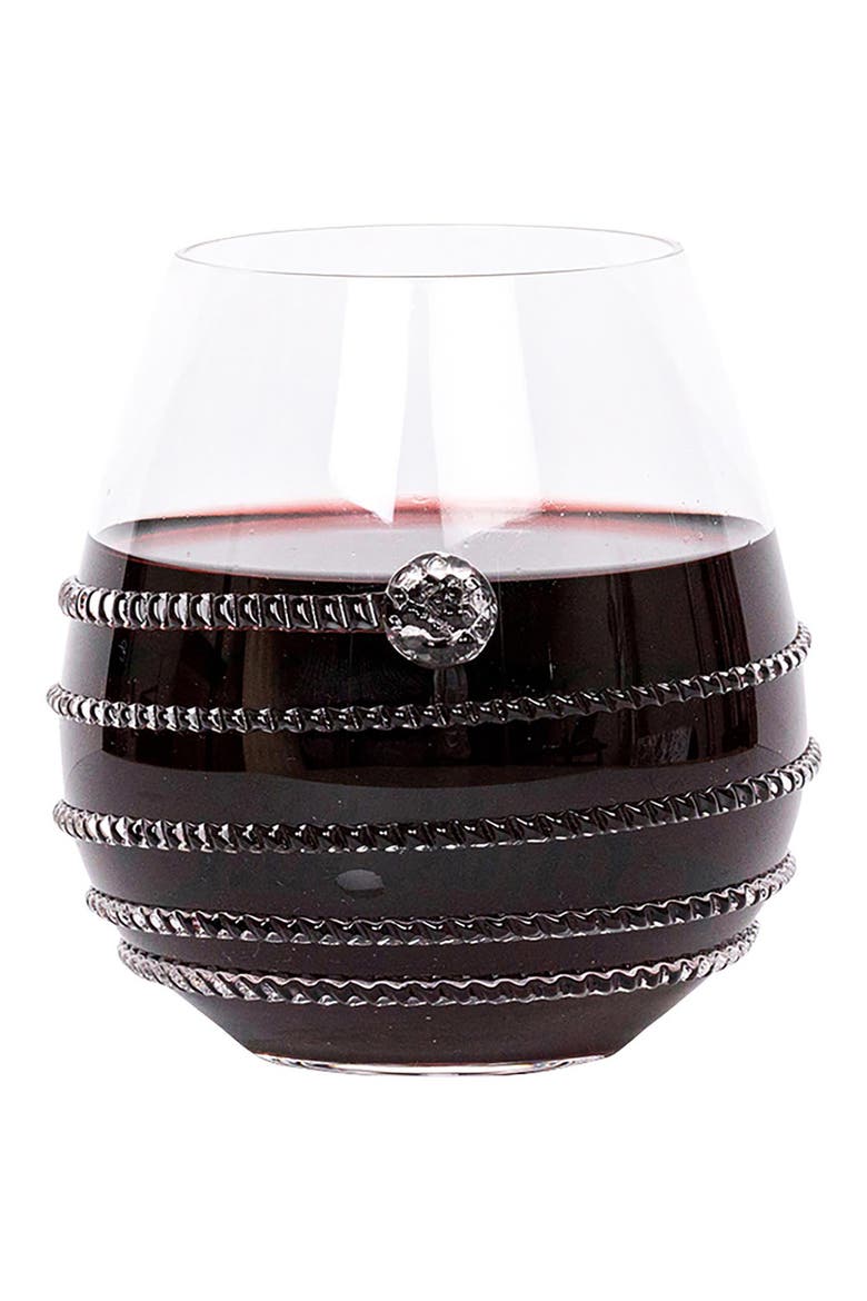 Amalia Stemless Wine Glass, Alternate, color, NO COLOR