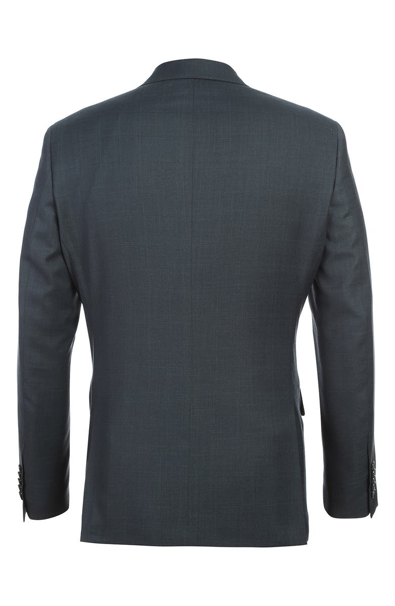 English Laundry Two-Button Flat Front Suit, Alternate, color, Green