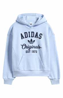 Kids' Varsity Cotton Blend Fleece Hoodie