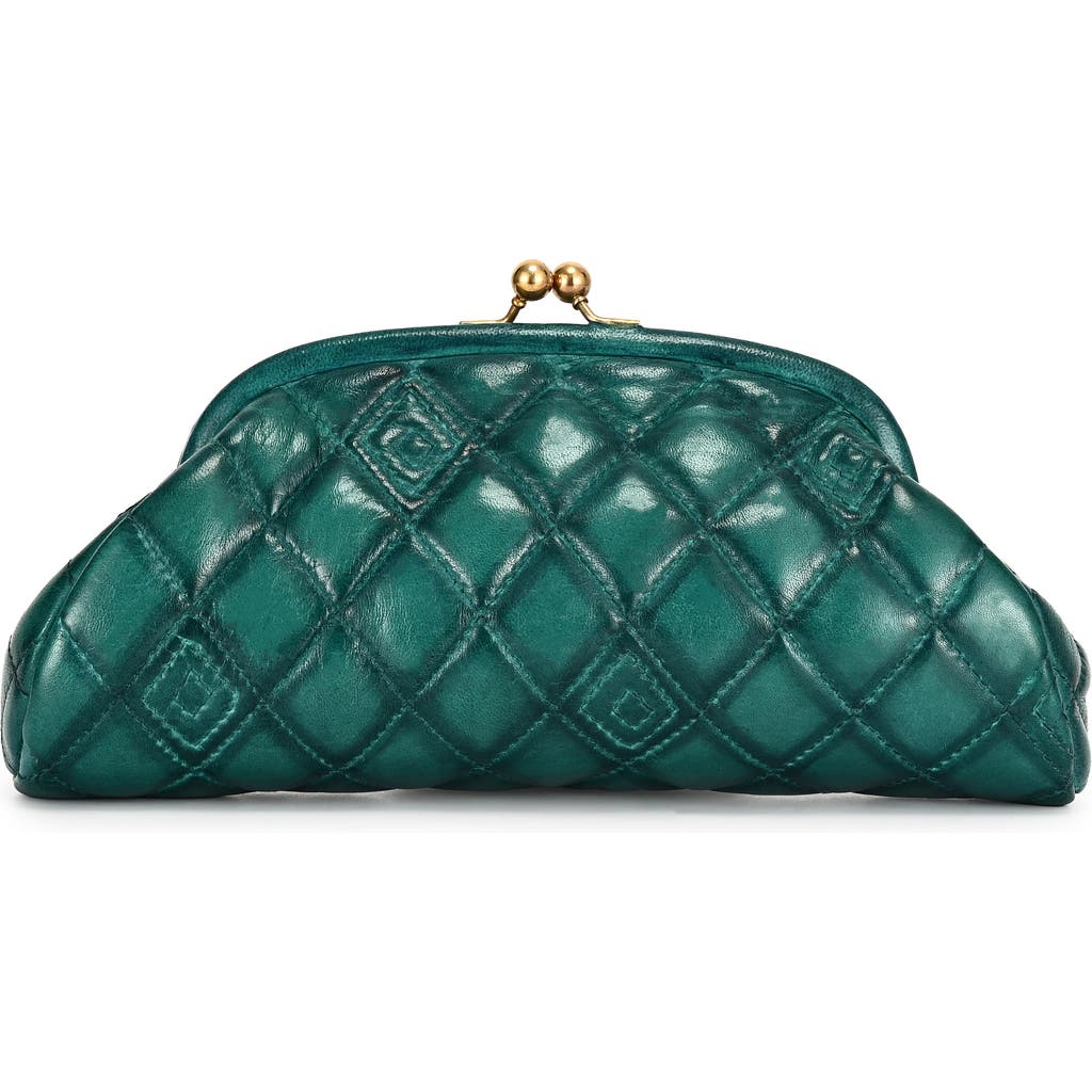 OLD TREND Petunia Quilted Leather Beauty Pouch