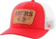 '47 Men's '47 Scarlet/White San Francisco 49ers Thrash Trophy Flex Hat