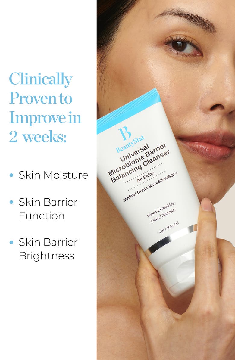 BeautyStat Microbiome Barrier Repair Purifying Cleanser, Alternate, color, 